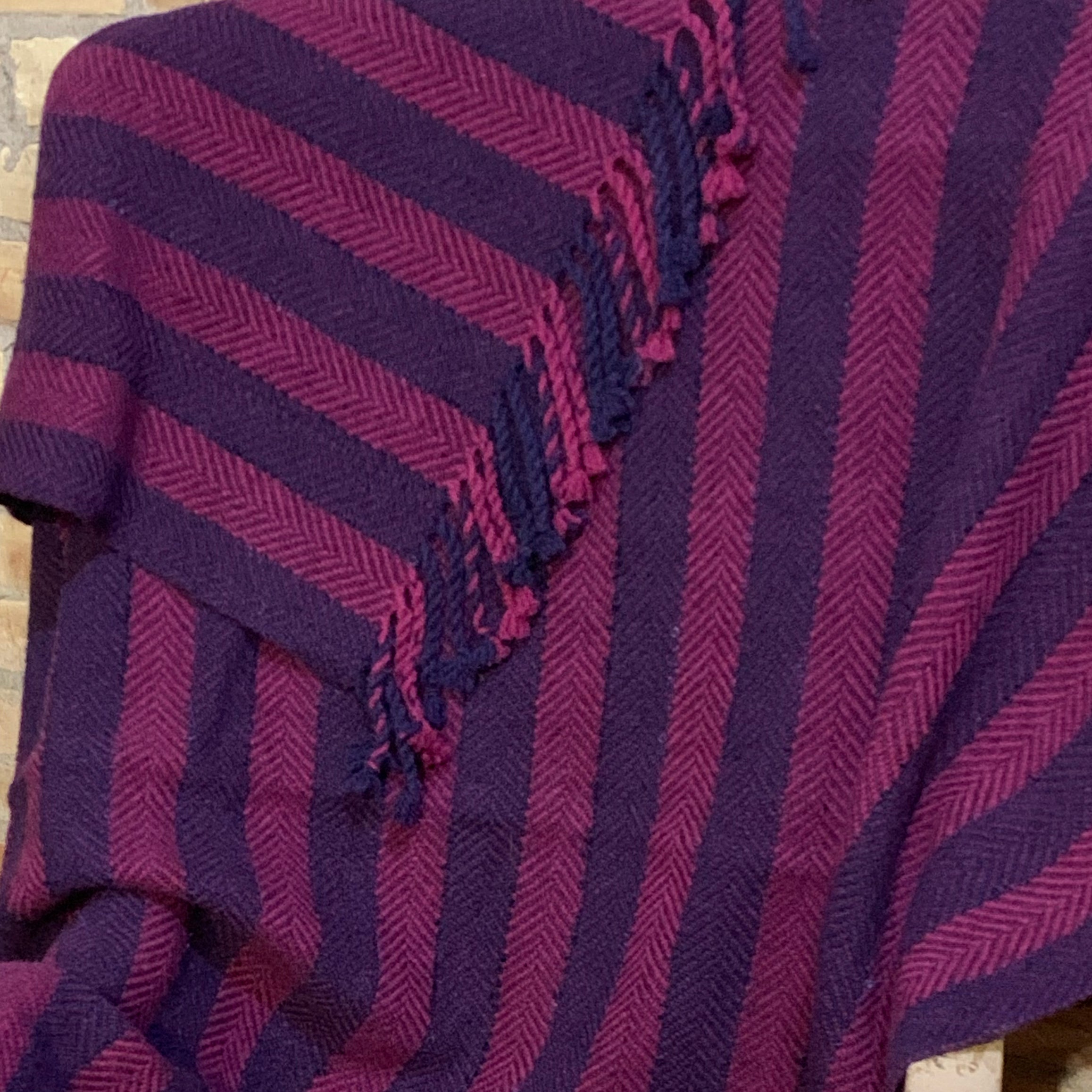 Lap Blanket (Aubergine/Magenta)