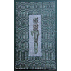 Woven Paper Textile: Phoenician Goddess